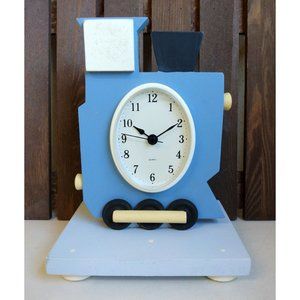 'Wish Upon a Star' Vintage Doodles Train Desk Clock for Nursery